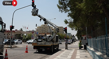 Akçakale ve Harran’da trafik sinyalizasyonu