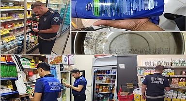 Sağlıksız raflara temizlik operasyonu: Eyyübiye’de marketlere ceza yağdı